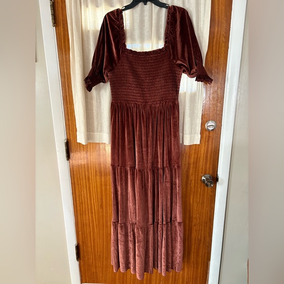 Baltic Born Brown Midi Dress - Picture 2 of 11